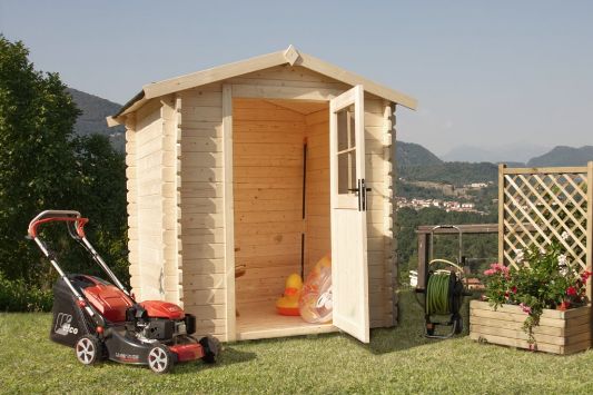 gaia 190x190 casetta in legno Gaia 190x190
