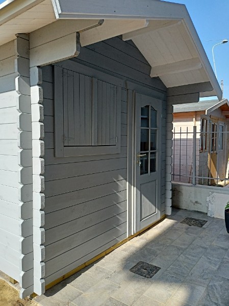 Casetta,giardino,cm.250,200,colore,legno,grigio,bianco casette in legno vendita online